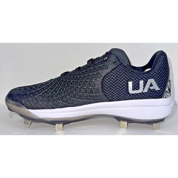 Under Armour Glyde 2 MT LE Womens Size 7.5 Black Softball Cleats Metal Athletic - Picture 2 of 8